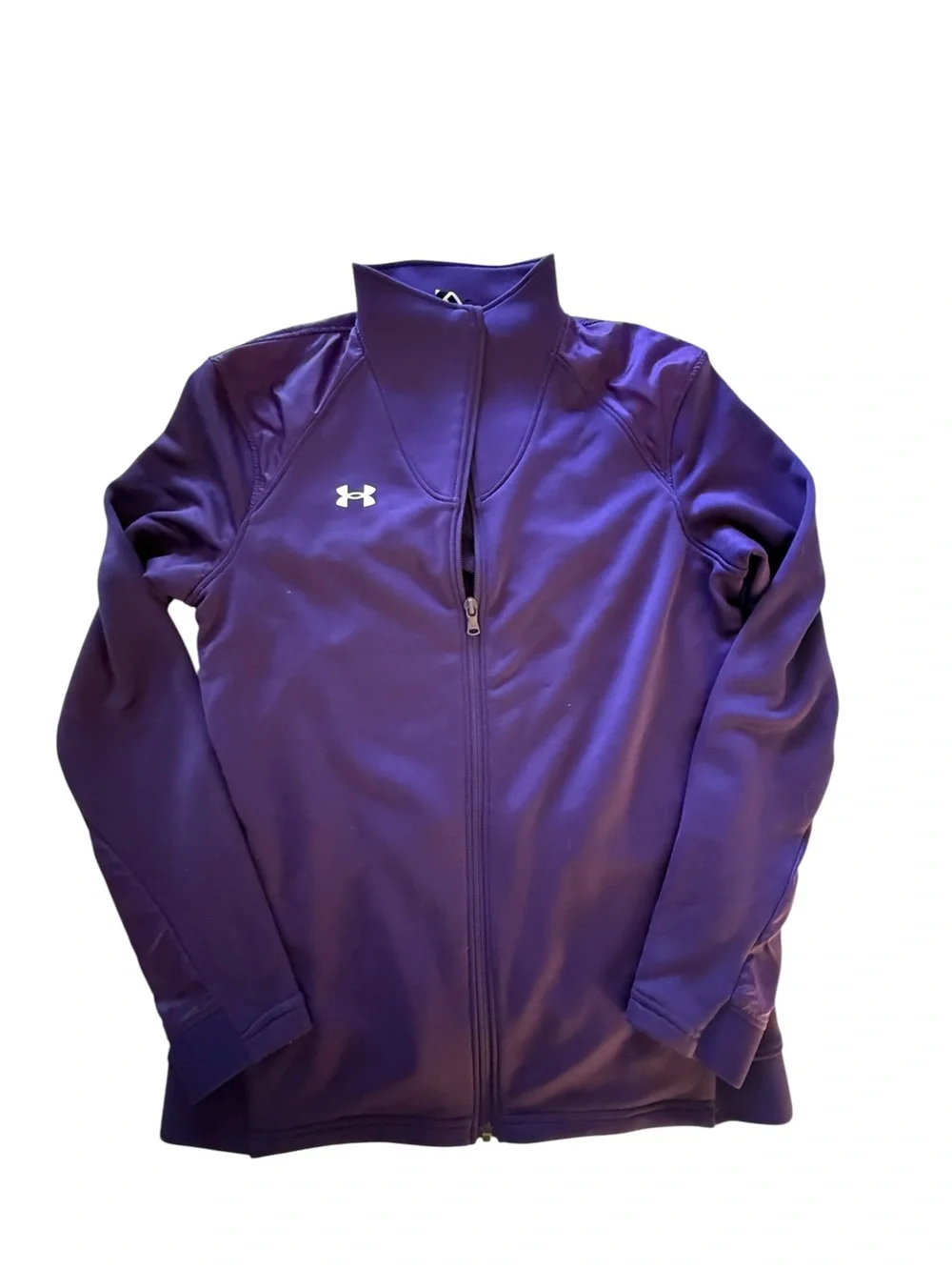Under Armour Women's Purple Full-Zip Performance Jacket